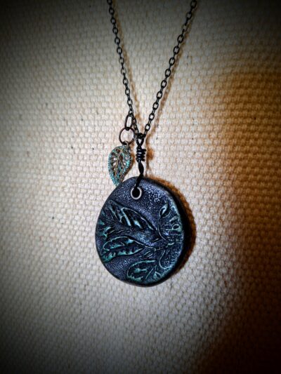 Polymer Clay Pendant Necklace