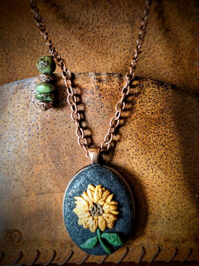 Sunflower Polymer Clay