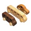 3 handmade wooden toys