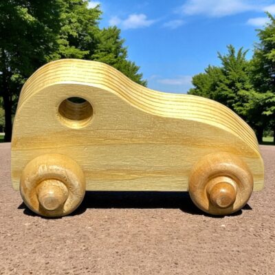 Handmade pine roadster