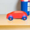 Red & Blue Wooden Toy