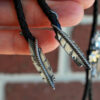 tips on paua flower bolo tie