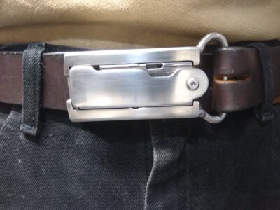 WorkPro Knife belt buckle - STAINLESS STEEL