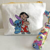 Lilo & Stitch white denim w/tropical lining