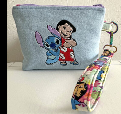 Lilo & Stitch wristlet