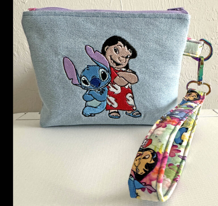 Lilo & Stitch wristlet
