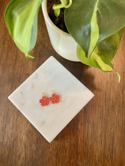 Crochet Flower Charms (NO HOOPS)