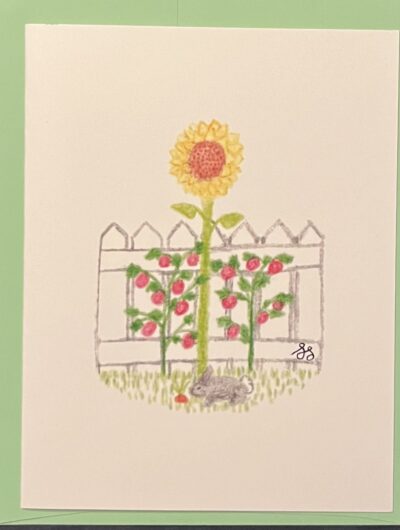 Summer A6 Blank Greeting Card 4x6
