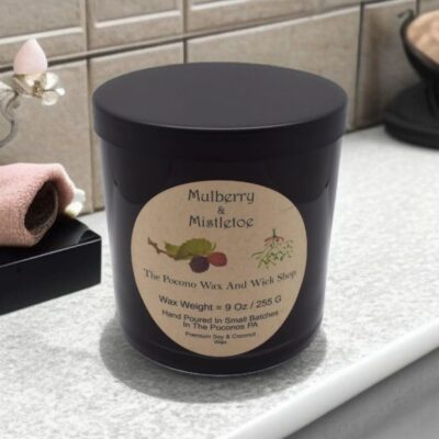 Mulberry & Mistletoe Soy/Coconut Candle 9 Oz