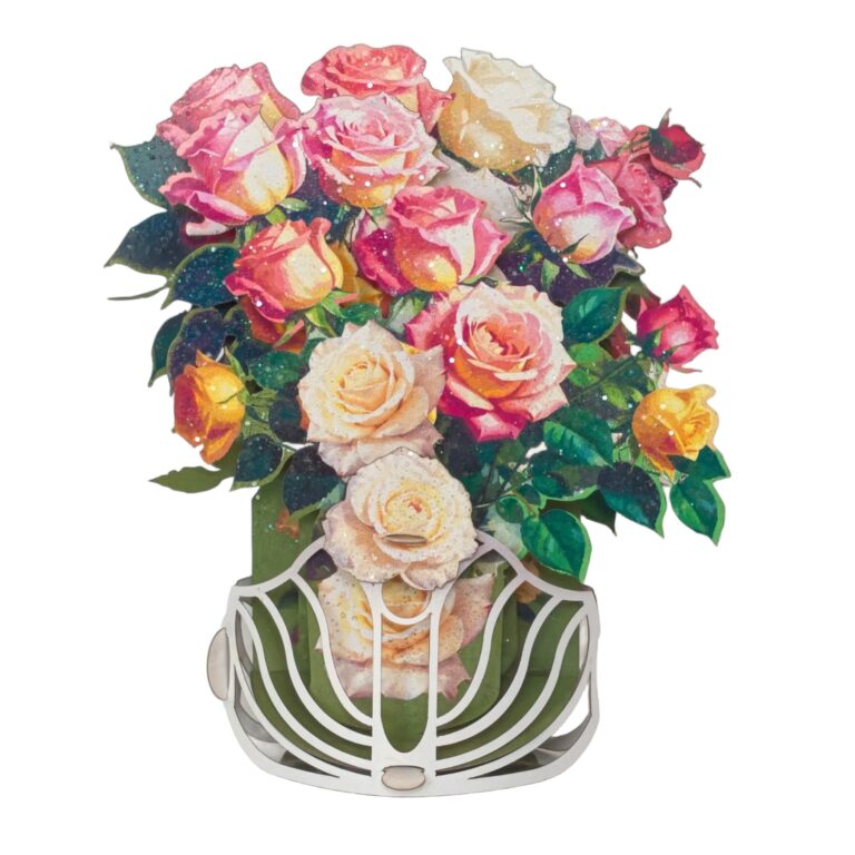 3 50 Basket of Roses designed for Smart Paper Cuts by Jacek Maria