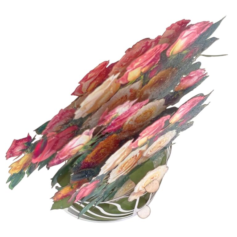 5 50 Basket of Roses designed for Smart Paper Cuts by Jacek Maria