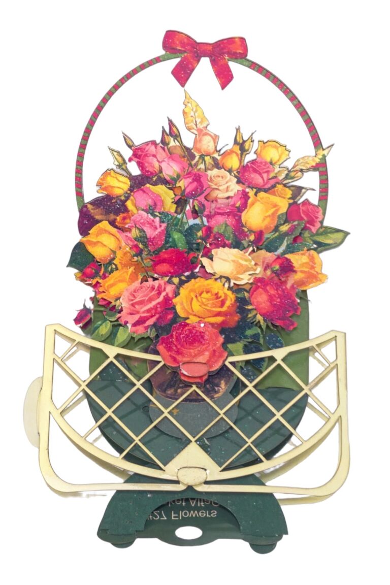 927 Basket of Flowers by Jacek Maria