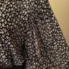 Blk Wht Balloon sleeve