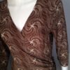 Brown wrap pattern