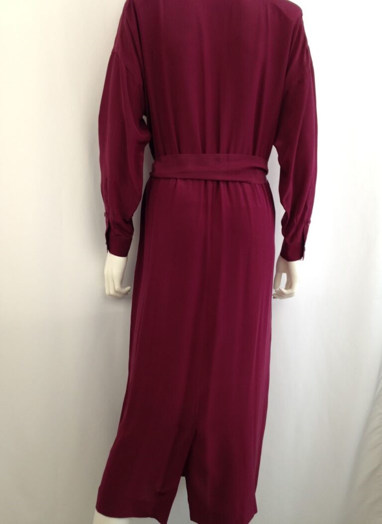 Burgundy back view