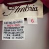 Burgundy Label