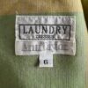 Plaid dress label