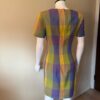Plaid dress back