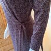 Wrap dress side