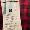 Peplum size label