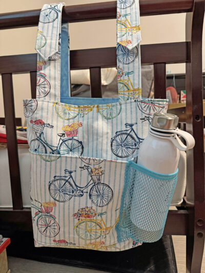 Bicycle walker caddy