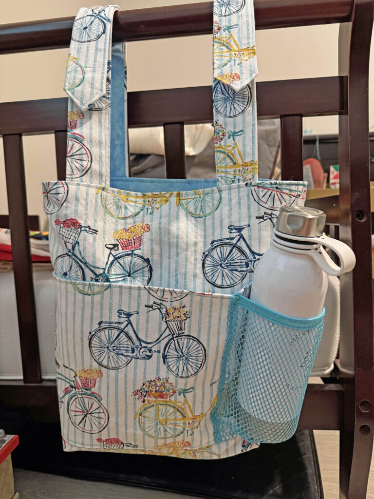 Bicycle walker caddy