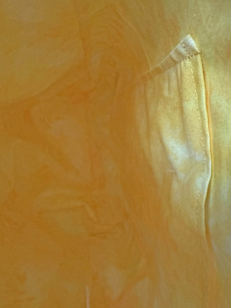 Yellow interior