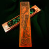 Ranger themed exotic hardwood dice box.