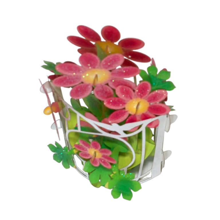 Red tea Flower #25 designed by Jacek for SmartPaperCuts.com