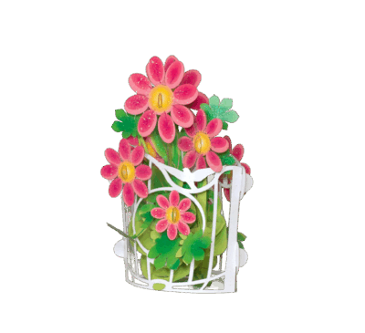 Red tea Flower #25 designed by Jacek for SmartPaperCuts.com