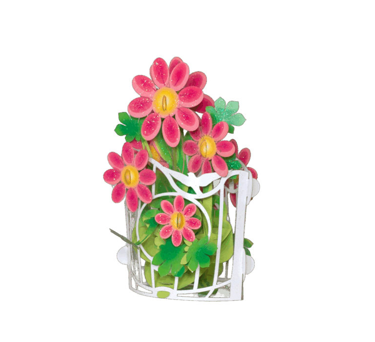 Red tea Flower #25 designed by Jacek for SmartPaperCuts.com