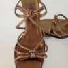 YSL Bronze Sandal