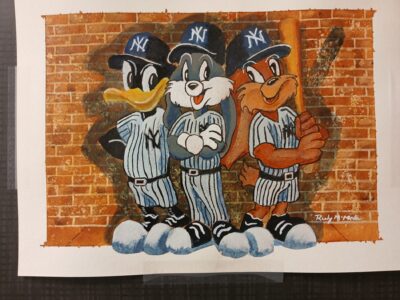 New York Yankees Painting