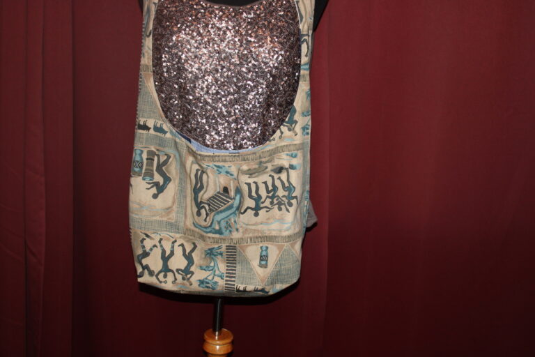 Crossbody Purse Closeup view