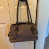 Brown purse full view