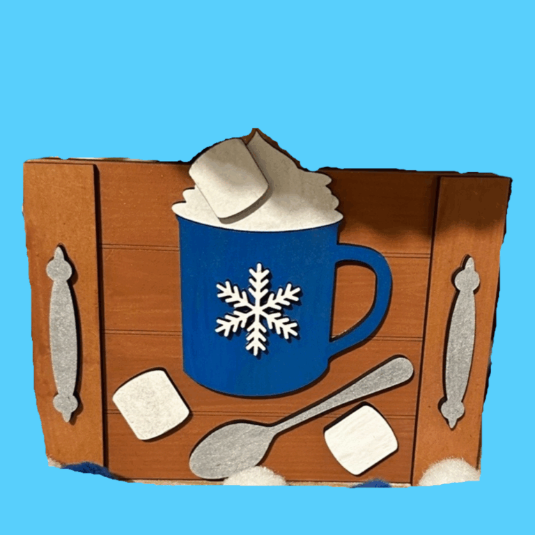Hot Cocoa On Tray
