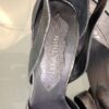 Silver Pumps label