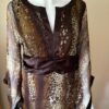 Animal Print silk blouse