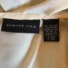 Yellow blouse label
