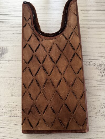 Western Boho Hand Tooled Boot Jack