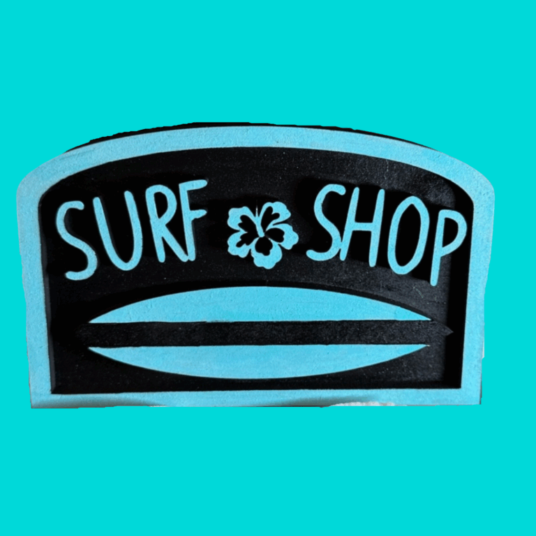 Surf and Shop Sign