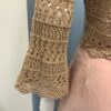 Tan Shrug bell sleeve