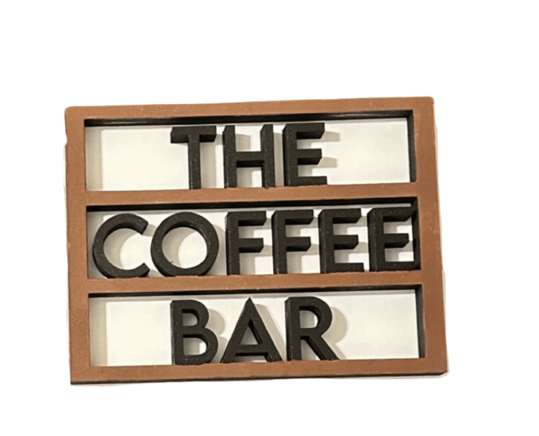 The Coffee Bar Sign