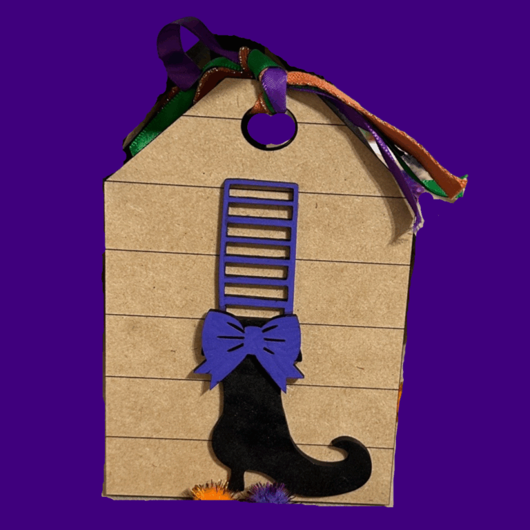 Witch Shoe Tag