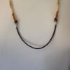 Yello necklace full leather cord