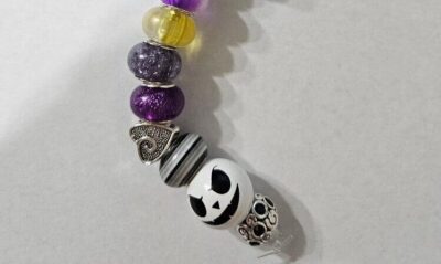 Jack Skellington keychain or phone charm