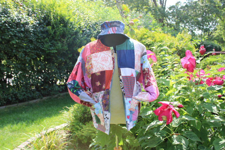 Upcycled Denim Jacket Lining view