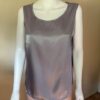 Silver Shell Top