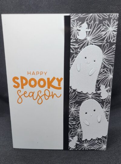 Spooky Season Halloween card, fun and special