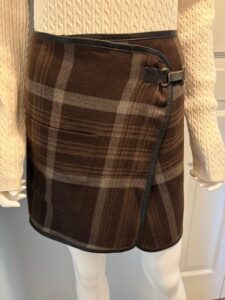 Armani skirt front view
